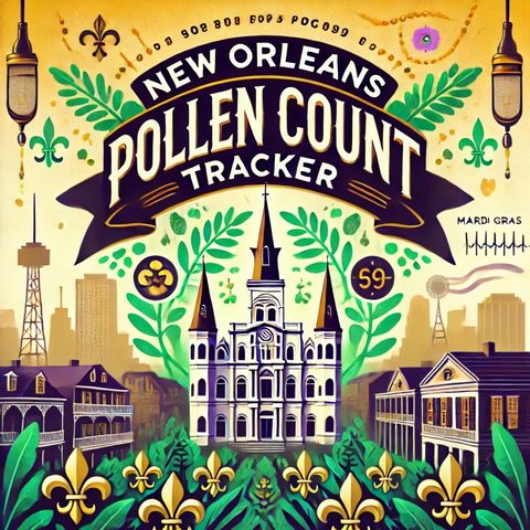 Pollen Count for New Orleans, LA on 11-07-2024