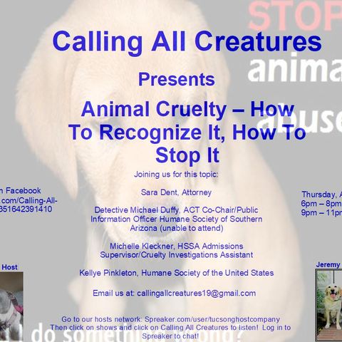 Animal Cruelty - How To Recognize It, How To Stop It
