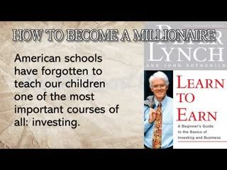 25. Learning how to become a millionaire, learn to earn. Learning English through books