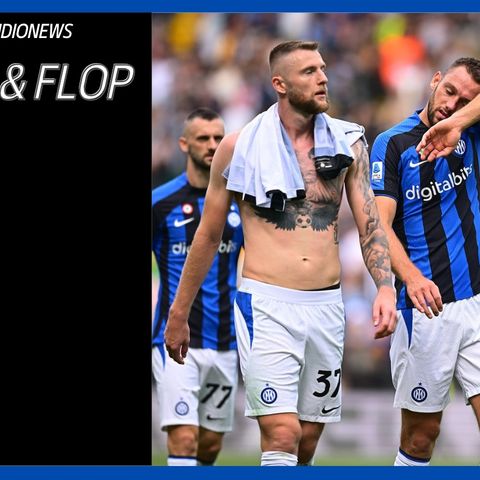 I Top&Flop di Udinese-Inter 3-1: Brozovic malissimo, si salva solo Acerbi