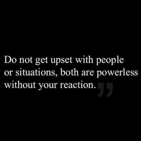 Control The Way You React