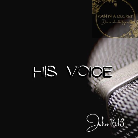 His voice