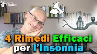 4 Rimedi efficaci per risolvere l'insonnia