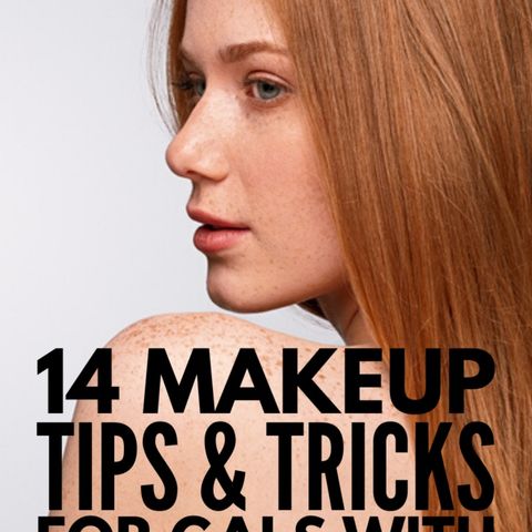 Makeup for Fair Skin and Freckles: 14 Tips and Tutorials