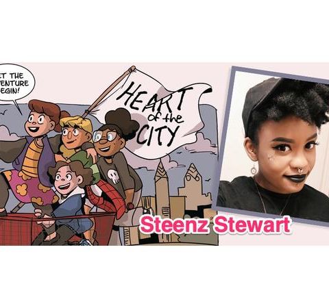 Cartoonist Christina 'Steenz' Stewart: From the Library to the Heart of the City