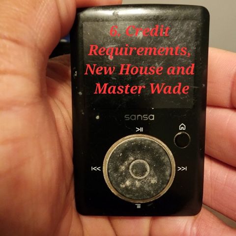 "6. Credit Requirements, New House and Master Wade" (Not Like The Other Niggas, 2008-2009)