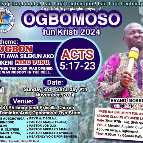 OGBOMOSHO FOR CHRIST 2024