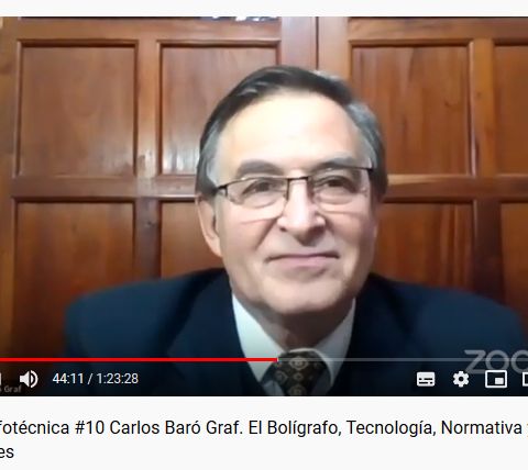 Pericia Caligráfica y El Bolígrafo, Tecnología, Normativa y Funcionales con Carlos Baró Graf