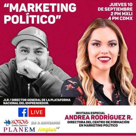Marketing político con Andrea Rodríguez