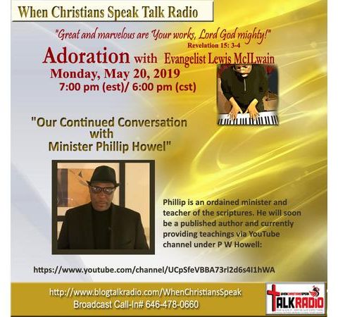 ADORATION - “Our Continued Conversation with Phillip Howell”