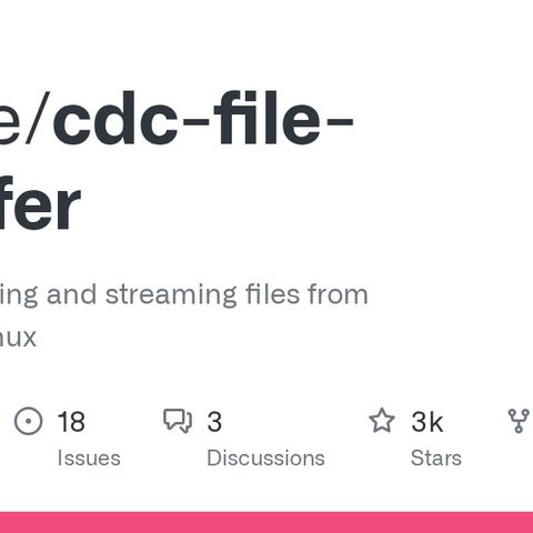 GitHub - google/cdc-file-transfer: Tools for synching and streaming ...