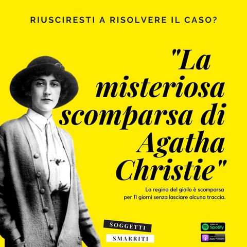 La misteriosa scomparsa di Agatha Christie