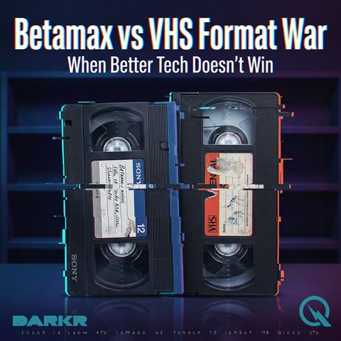 Betamax vs VHS Format War - The One-Hour Mistake That Changed Everything