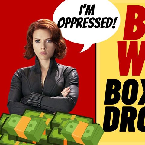 BLACK WIDOW Drops HUGE 80% At The Box Office, Get Woke Go Broke?