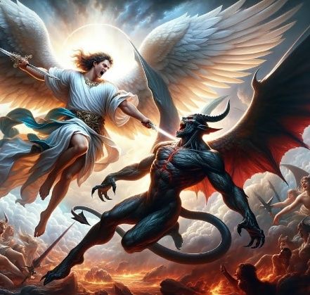 Las Dos Ocaciones que El Ángel Miguel  Enfrento a Satanás - Historias Biblicas Ep 2