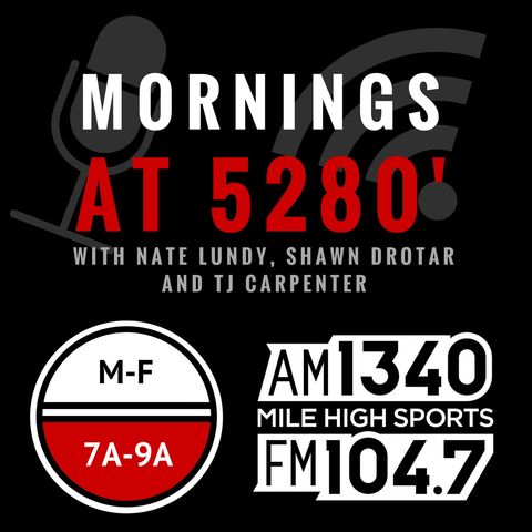 Mornings @ 5280: Yahoo!'s Brad Evans on a TNF OAKvsSF matchup made for tequila & smooth criminals