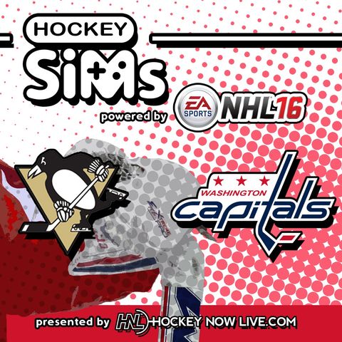 Penguins vs Capitals: Game 5 (NHL 16 Hockey Sims)