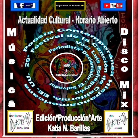 Especial de poesía contemporánea - 29° Festival de la Canción de California, EE. UU. - Voz: Luis Echegoyén*El Salvador - Música: DIsco Mix.