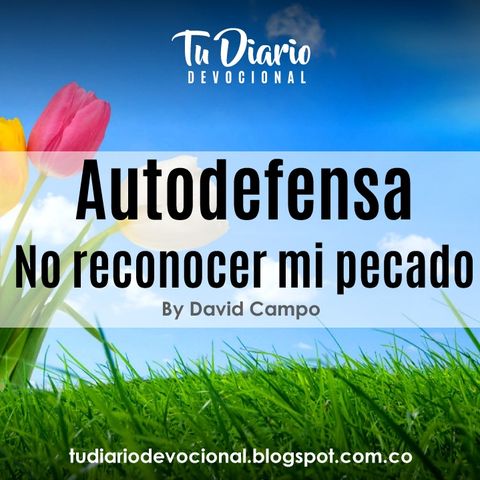 Autodefensa,  No reconocer mi pecado