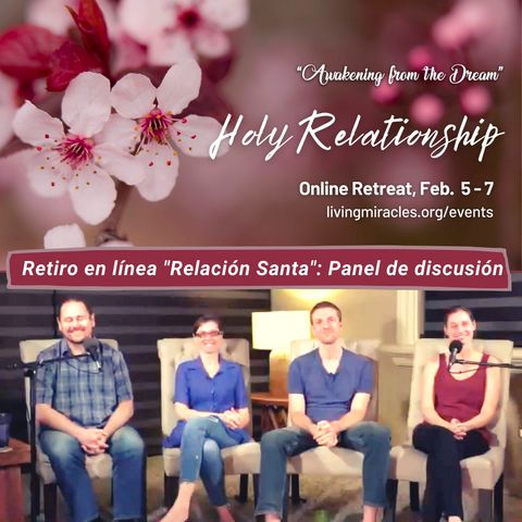 Retiro en línea "Relación Santa": Panel de discusión