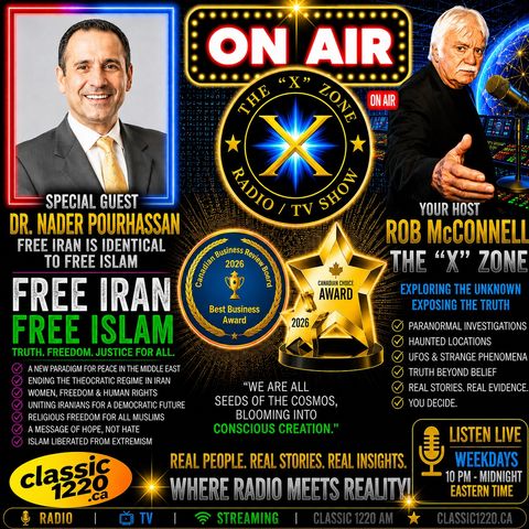 Rob McConnell Interviews - DR. NADER POURHASSAN - Free Iran Is Identical to Free Islam