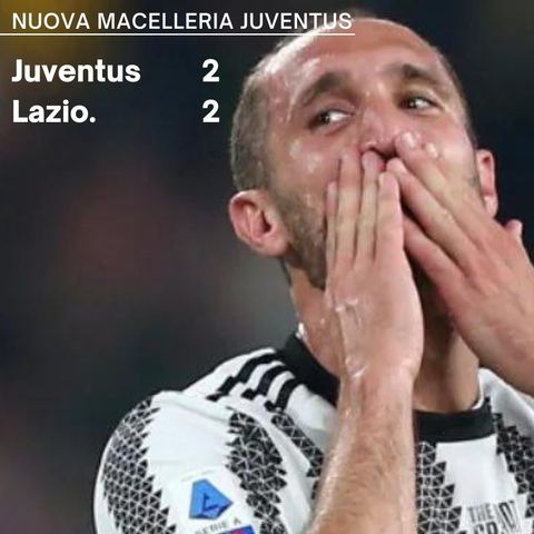 Juventus - Lazio: l'addio a Re Giorgio e il pianto di patatyno.