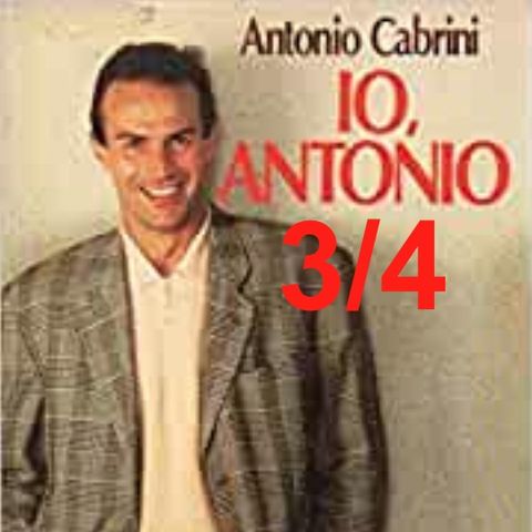 "Io, Antonio" - Capitolo 3, QUARTA parte (lettura di Alessandro Budroni)