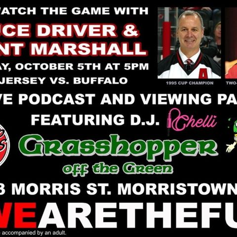 Grasshopper off the Green: Come Watch the Game with Bruce Driver and Grant Marshall (10/5)