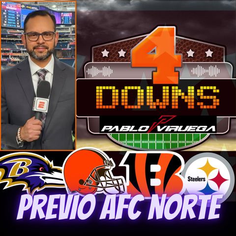 NFL Previo AFC Norte / #4DownsConViruega @PabloViruega (2/8)