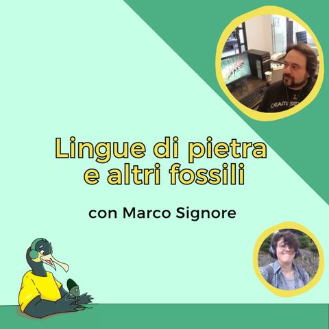 Lingue di pietra e altri fossili- con Marco Signore