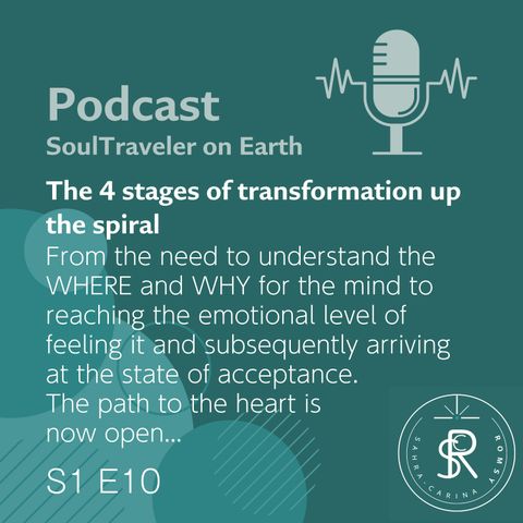 The 4 stages of transformation up the spiral