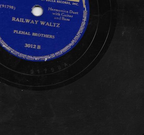 Plehal Brothers Low down Polka / Railway Waltz (Harmonicas)
