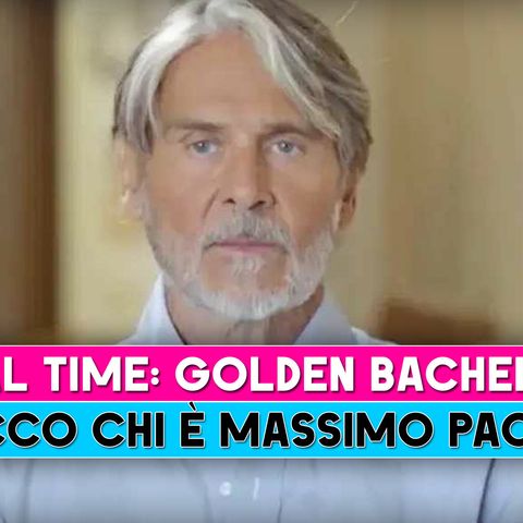 Real Time, Golden Bachelor: Ecco Chi E' Massimo Pace!