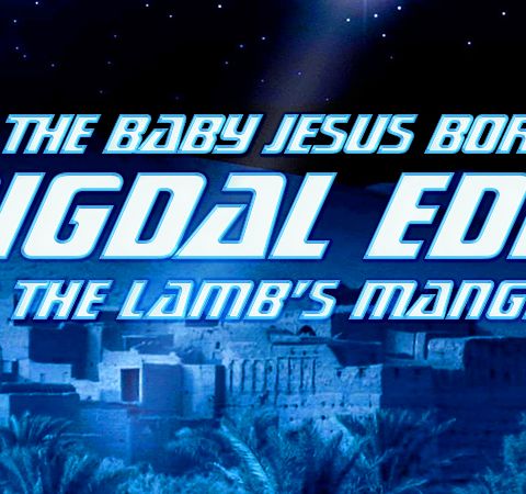NTEB RADIO BIBLE STUDY: The Baby Jesus Was Born In A Stone Manger At Migdal Eder To Be Certified As The Spotless Lamb Of God In Bethlehem