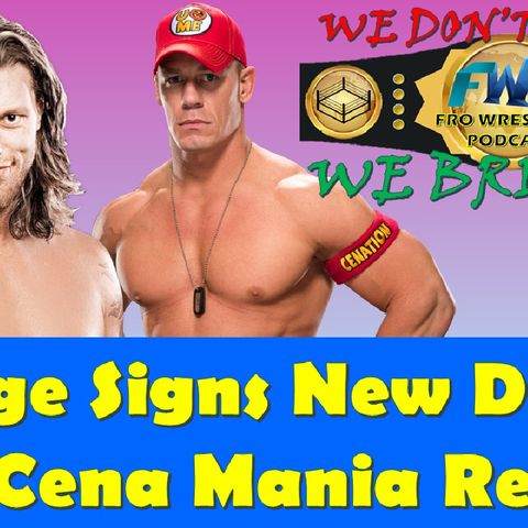 Edge Signs New Deal - John Cena at Mania