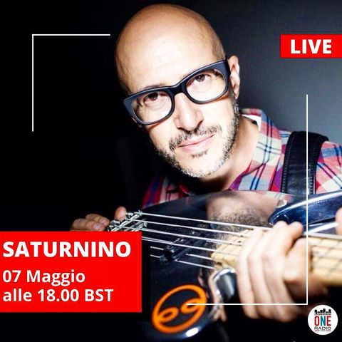 Saturnino: Tra stelle e pianeti, futuro della musica e live session in diretta