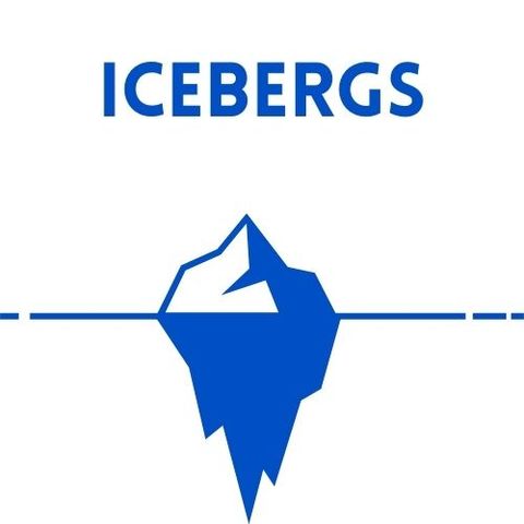 El iceberg de artículos extraños de Wikipedia