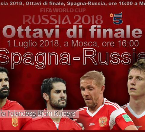 Spagna-Russia Ottavi di Finale LIVE