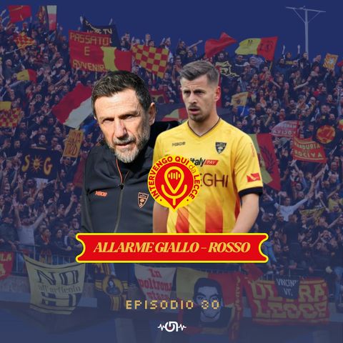 ALLARME GIALLO-ROSSO