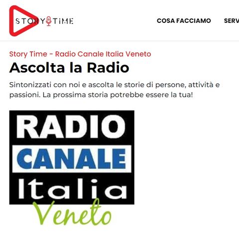143_Intervista a Story Time di Radio Canale Italia