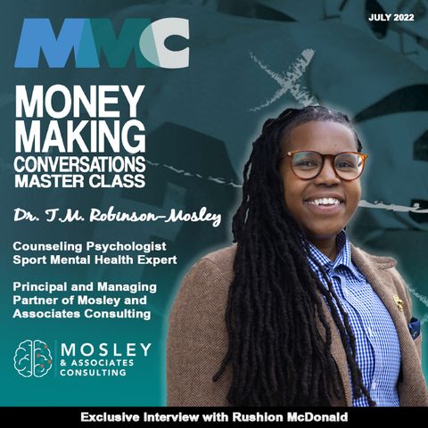 Biggest mental health secrets for minorities and athletes from Dr. T.M. Robinson-Mosley