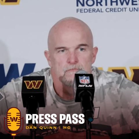 HC Dan Quinn | November 10, 2024 | Press Pass | Washington Commanders | NFL