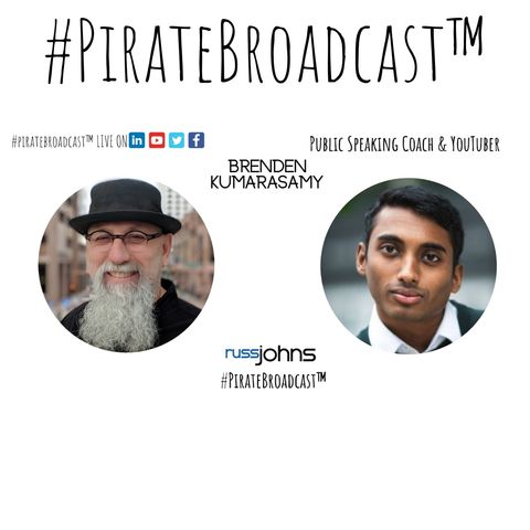 Catch Brenden Kumarasamy on the #PirateBroadcast™