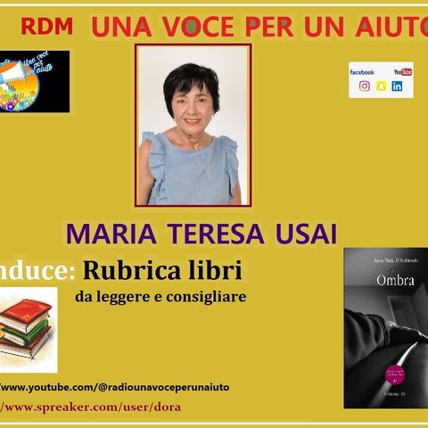 RUBRICA LIBRI: Ombra di Anna Maria D'Ambrosio