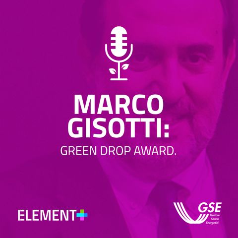 Marco Gisotti: Green Drop Award.