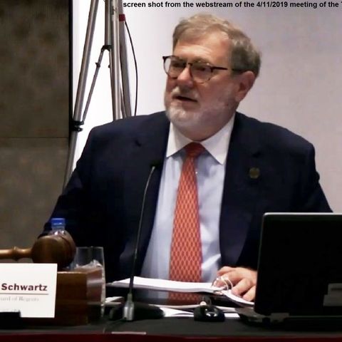 The last meeting for the chairman of Texas A&M system's board of regents