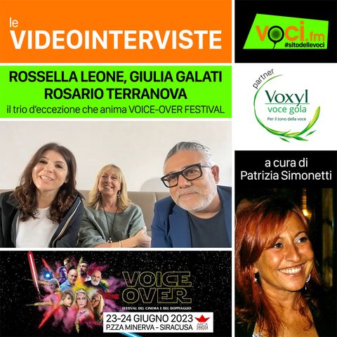 ANTEPRIMA PREMIO TONINO ACCOLLA 2023: ROSSELLA LEONE, GIULIA GALATI e ROSARIO TERRANOVA su VOCI.fm