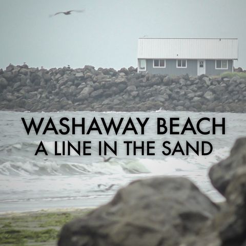 Washaway Beach: A Line in the Sand