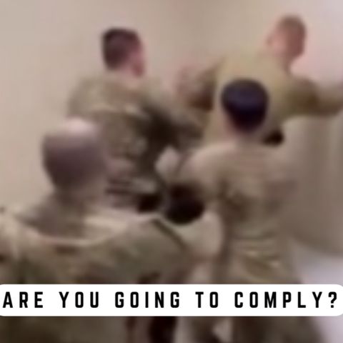 What happened if you didn't comply in the Military and take the C-19 Vaccine?
