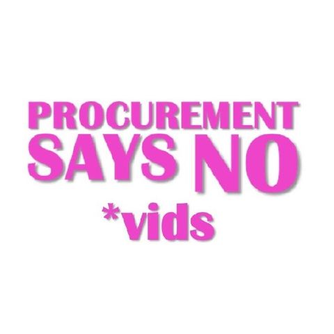 Dealing with a cold caller -  Procurement Says No Vids Ep24